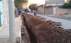 شبکه توزیع آب روستای وسمق در استان همدان اصلاح و بازسازی شد